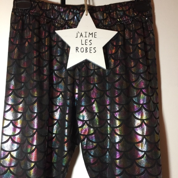 Pants - TOO LATE! - Metallic Mermaid Leggings
